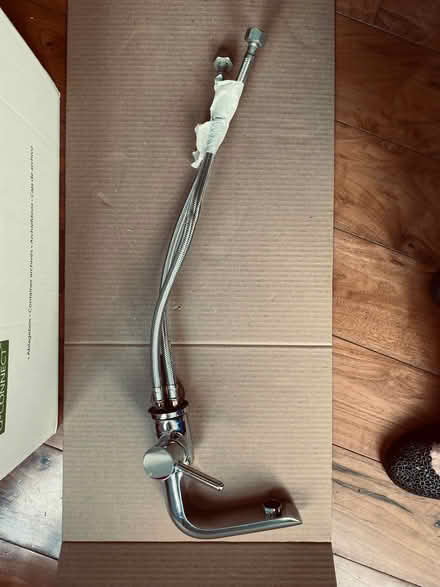 Photo of free chrome mixer tap for bathroom sink (Belsize Park NW3) #3
