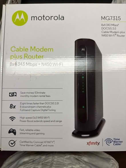 Photo of free Motorola cable modem (Upper West side. West 83.) #1