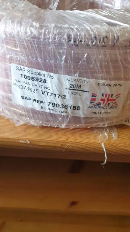 Photo of free 20m heavy duty clear tubing. (Braintree CM7) #1