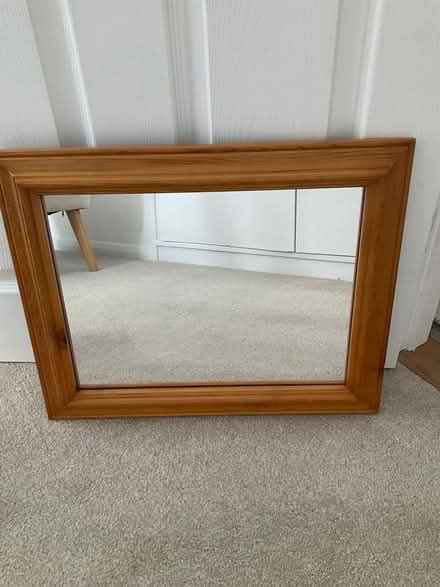 Photo of free Pine mirror (Bennett’s end) #1