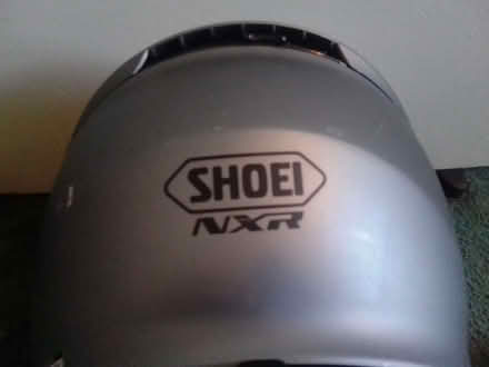 Photo of free shoei nxr moter cycle helmet (Askew Road W12) #3