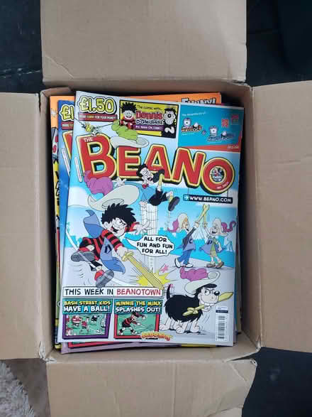 Photo of free Beano comics circa 2012 (Great Asby CA16) #1