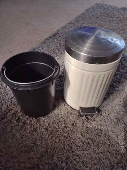 Photo of free Metal bathroom pedal bin (Hatfield, Herts AL10) #2