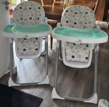 Photo of free 2 Babylo Highchairs (Dun Laoghaire/Rochestown Ave) #1