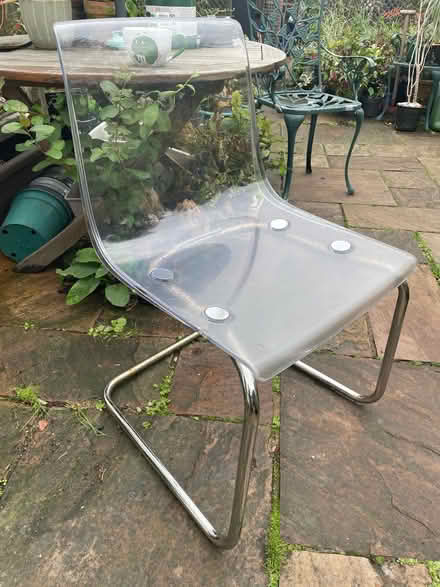 Photo of free Clear garden chair (Northaw EN6) #1