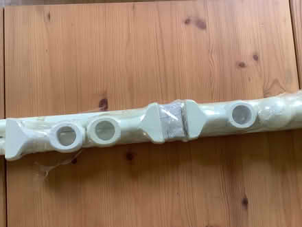 Photo of free White wooden curtain pole (White City W10) #4