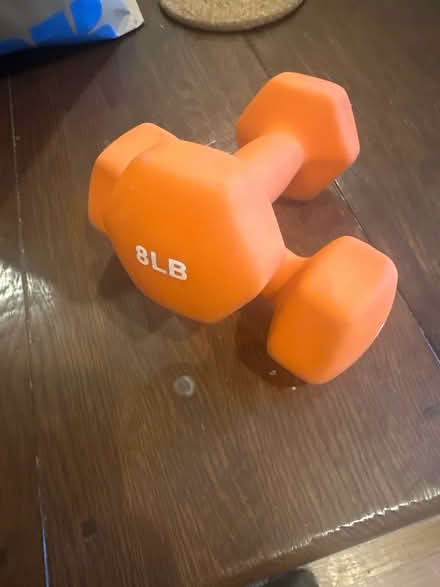 Photo of free 8 pound hand weights (Los Gatos 95032) #1