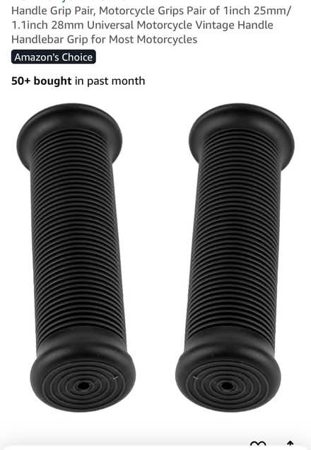 Photo of 1” handlebar grips (Northwest side of chicago) #1