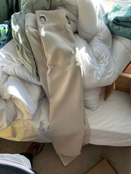 Photo of free Curtain pole and curtains (Bramley LS13) #2