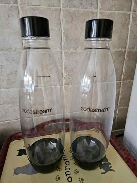 Photo of free Two Sodastream bottles (out of date) (South Woodford E18) #1