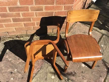 Photo of free Two old school chairs (Honiton central) #2