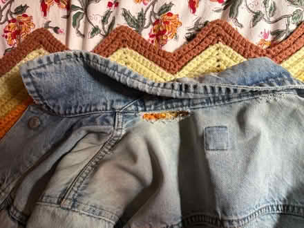 Photo of free Ripped Gap denim jacket (108 and Broadway) #2