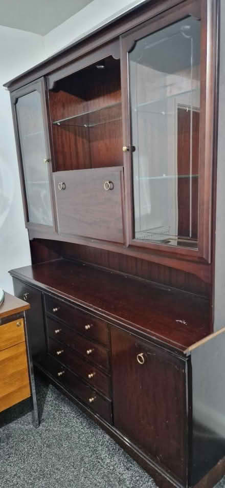 Photo of free Tall wood cabinet #3 (Ng7 5) #2