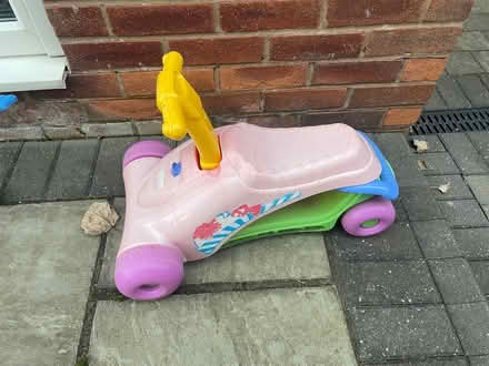 Photo of free Scuttle bug and sit and ride/scooter toy (Longbarn WA2) #1