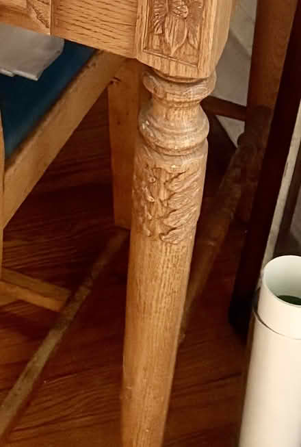 Photo of free Solid oak roll-top desk (Staten Island) #2