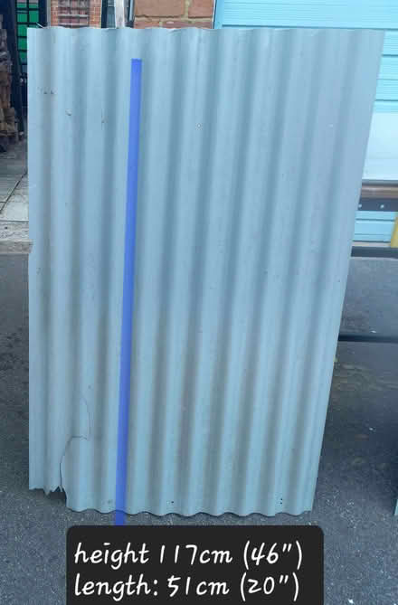 Photo of free PLASTIC Corrugated sheet (Twyford RG10) #2