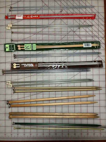 Photo of free Knitting Needles LOT B Long (Old Town Bowie) #1