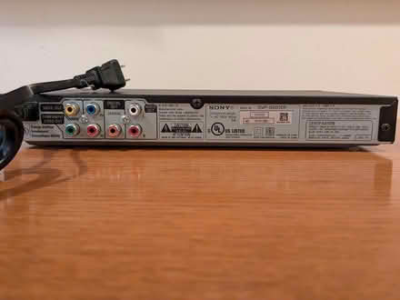 Photo of free Sony DVP-SR210p DVD/CD Player (Cambridge, Inman Sq.) #3