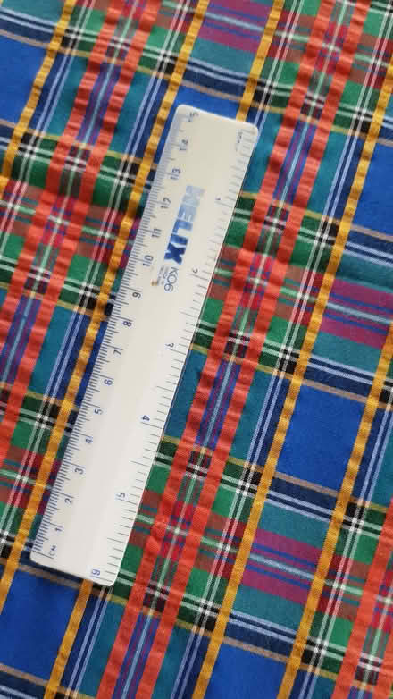 Photo of free Checked cotton fabric (Kettlesing Bottom HG3) #3