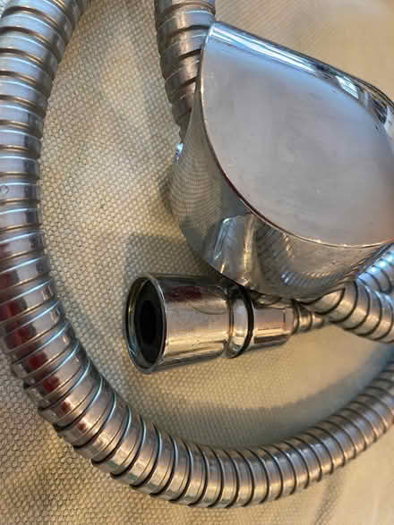 Photo of free chrome hand-held shower head and chrome attachment (Belsize Park NW3) #4