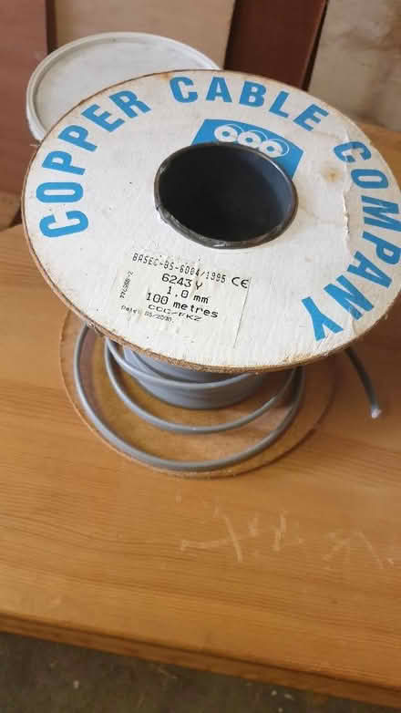Photo of free Copper Electrical Cable (Braintree CM7) #2