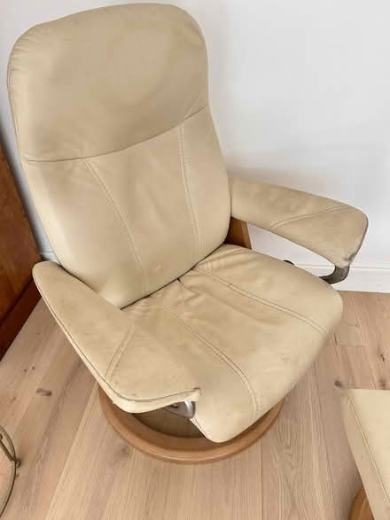 Photo of free Stressless Chair & Footstool (BH231HG) #2