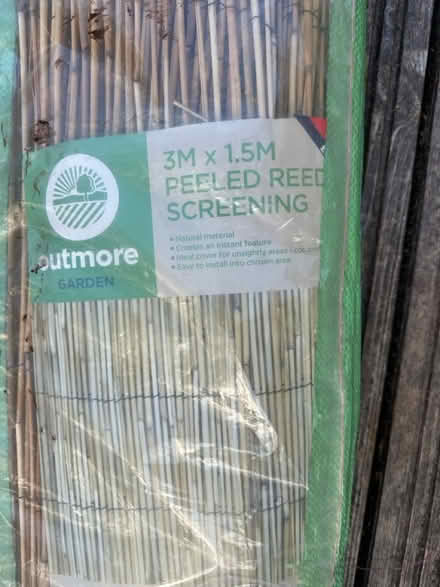 Photo of free Garden reed screen (BD18 Wrose) #2