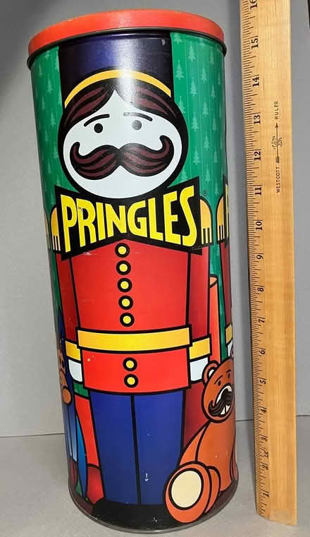 Photo of free Pringles 16” Promo Metal Tin Can (Old Town Bowie) #1