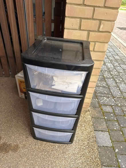 Photo of free Plastic drawer set (Trumpington) #1