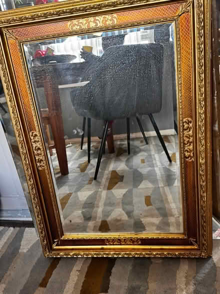 Photo of free Gold frame mirror (L11 Croxteth) #2