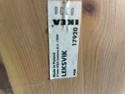 Photo of free Solid wood ikea wardrobe (S11 Ecclesall) #2