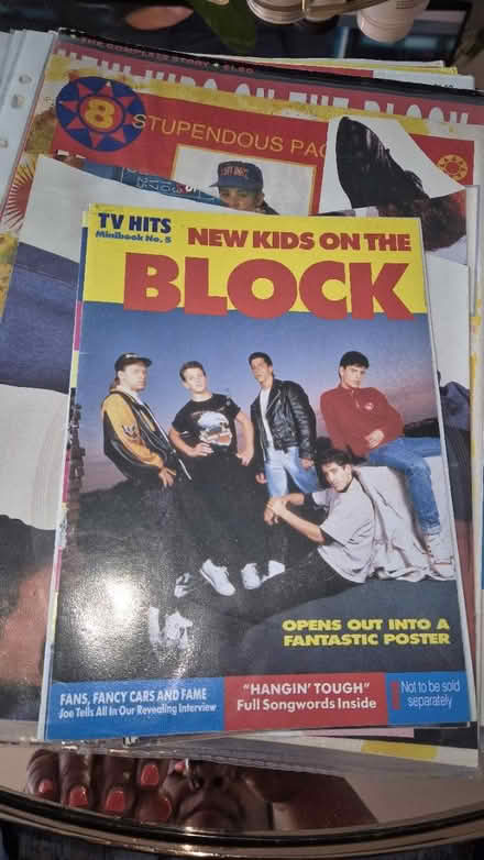 Photo of free NKOTB memorabilia (N18 1QD) #2