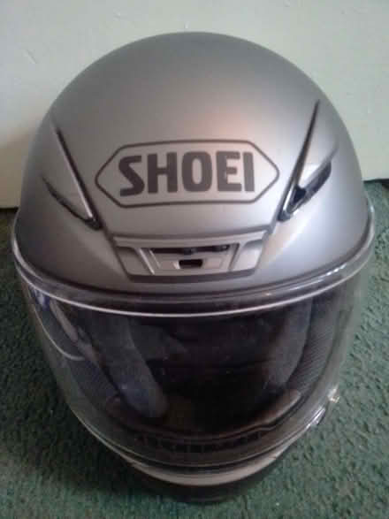 Photo of free shoei nxr moter cycle helmet (Askew Road W12) #1
