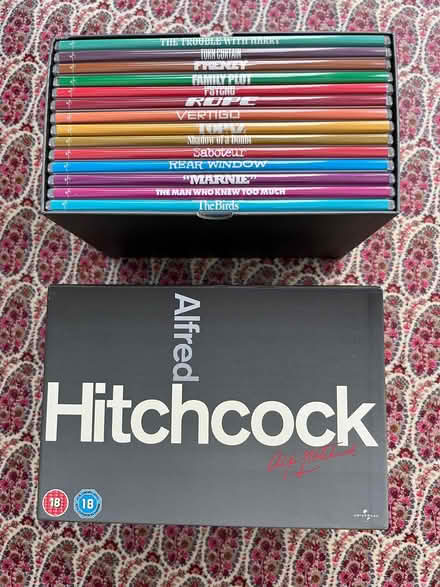 Photo of free Box Set of Alfred Hitchcock films (The Triangle Estate RH15) #1