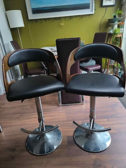 Photo of free Bar stools 2 (dublin 12) #1