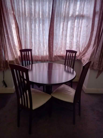 Photo of free Table and four chairs (CO15) #1