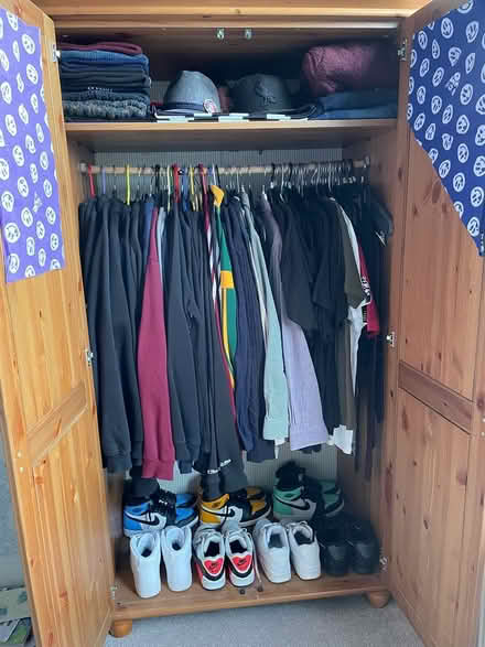 Photo of free Solid wood ikea wardrobe (S11 Ecclesall) #4