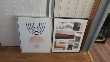 Photo of free Wooden framed art work (Aylestone LE2) #1
