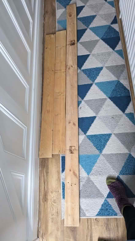 Photo of free Pine planks of wood (Priestthorpe BD16) #1