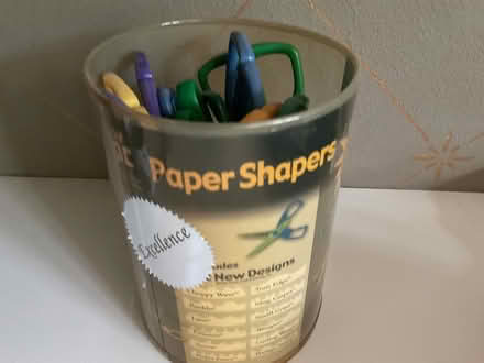 Photo of free Paper Shaper Scissors (Larkspur) #1