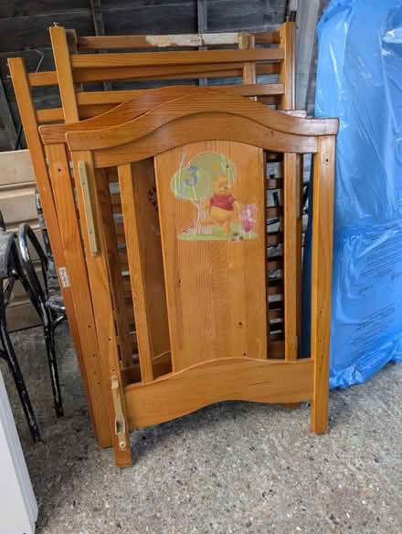 Photo of free Dropside cot (Woodley RG5) #1