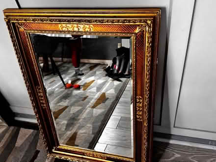 Photo of free Gold frame mirror (L11 Croxteth) #1