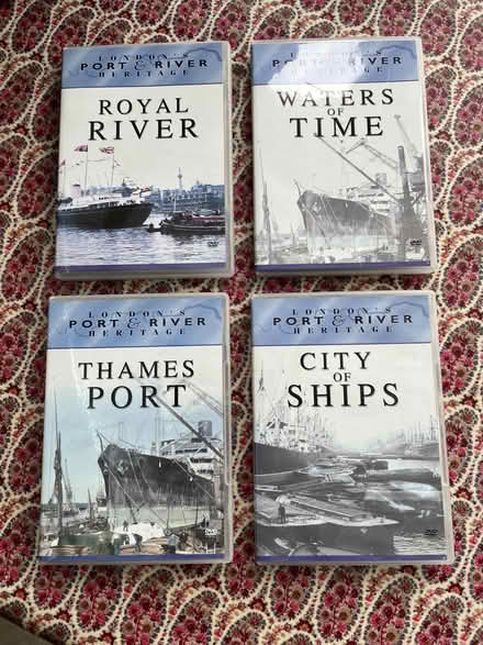 Photo of free Historical DVDs about the Thames, port and ships (The Triangle Estate RH15) #1