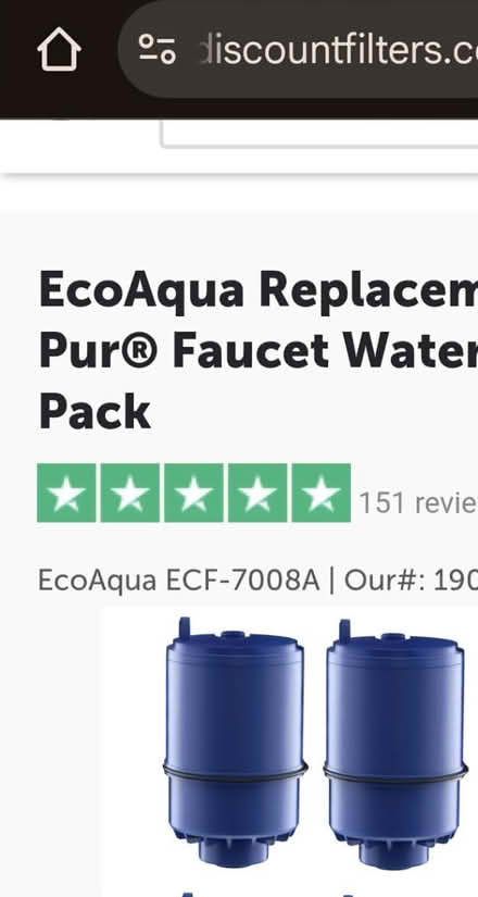 Photo of free PUR Filters replacement - 2pk (Southwest Center City) #1