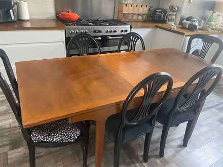 Photo of free Mid century table and chairs (Bury BL9) #3