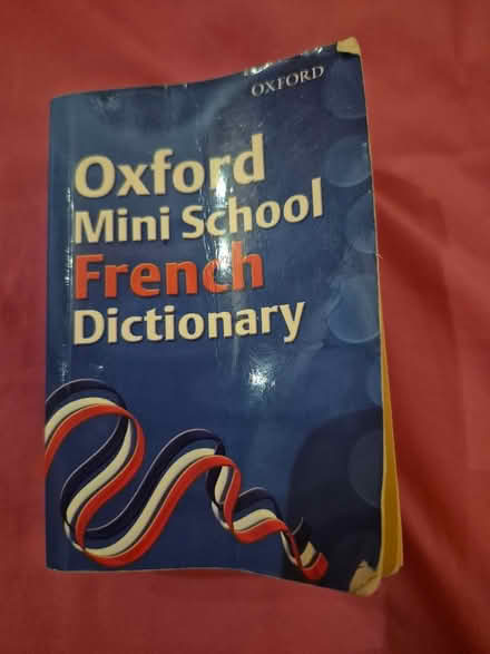 Photo of free French mini dictionary (Friern Barnet N11) #1