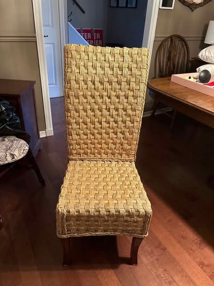 Photo of free Rattan Chair (Upper Stoney Cree) #2