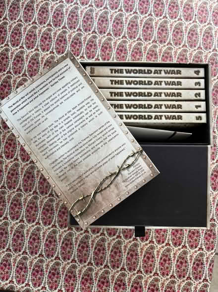 Photo of free The World at War - DVD set and book (The Triangle Estate RH15) #2