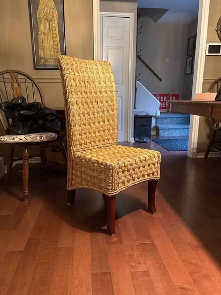 Photo of free Rattan Chair (Upper Stoney Cree) #1