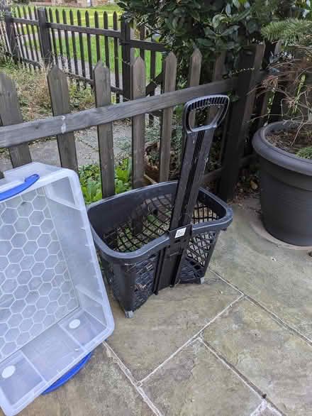 Photo of free Box and trolley (Near Chichester) #2